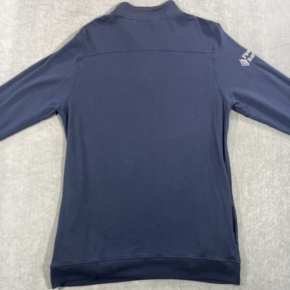 Travis Mathew Mens Large Navy Quarter 1/4 Zip Pullover Shirt - Picture 6 of 8